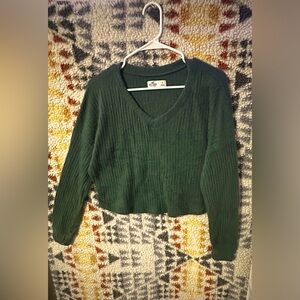 Hollister Fleece Crop Top
